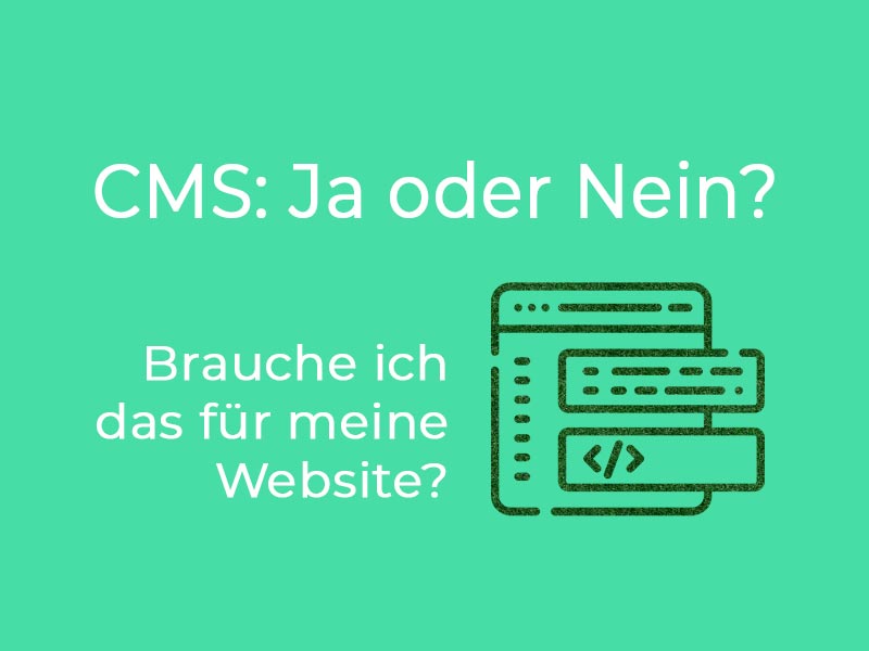 CMS Ja oder Nein?