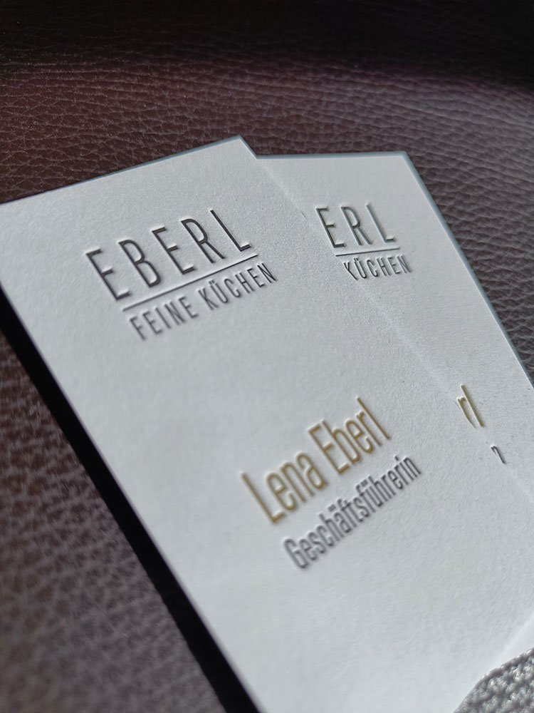 Visitenkarten Eberl Küchen GmbH - Lena Eberl